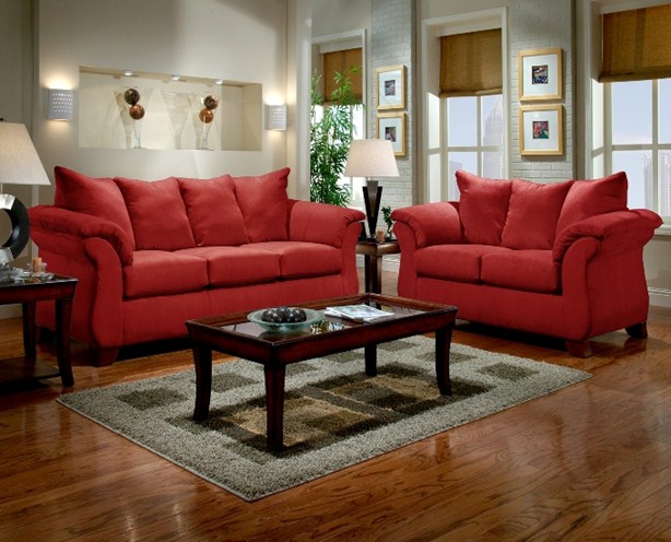 Red Sleeper Sofa